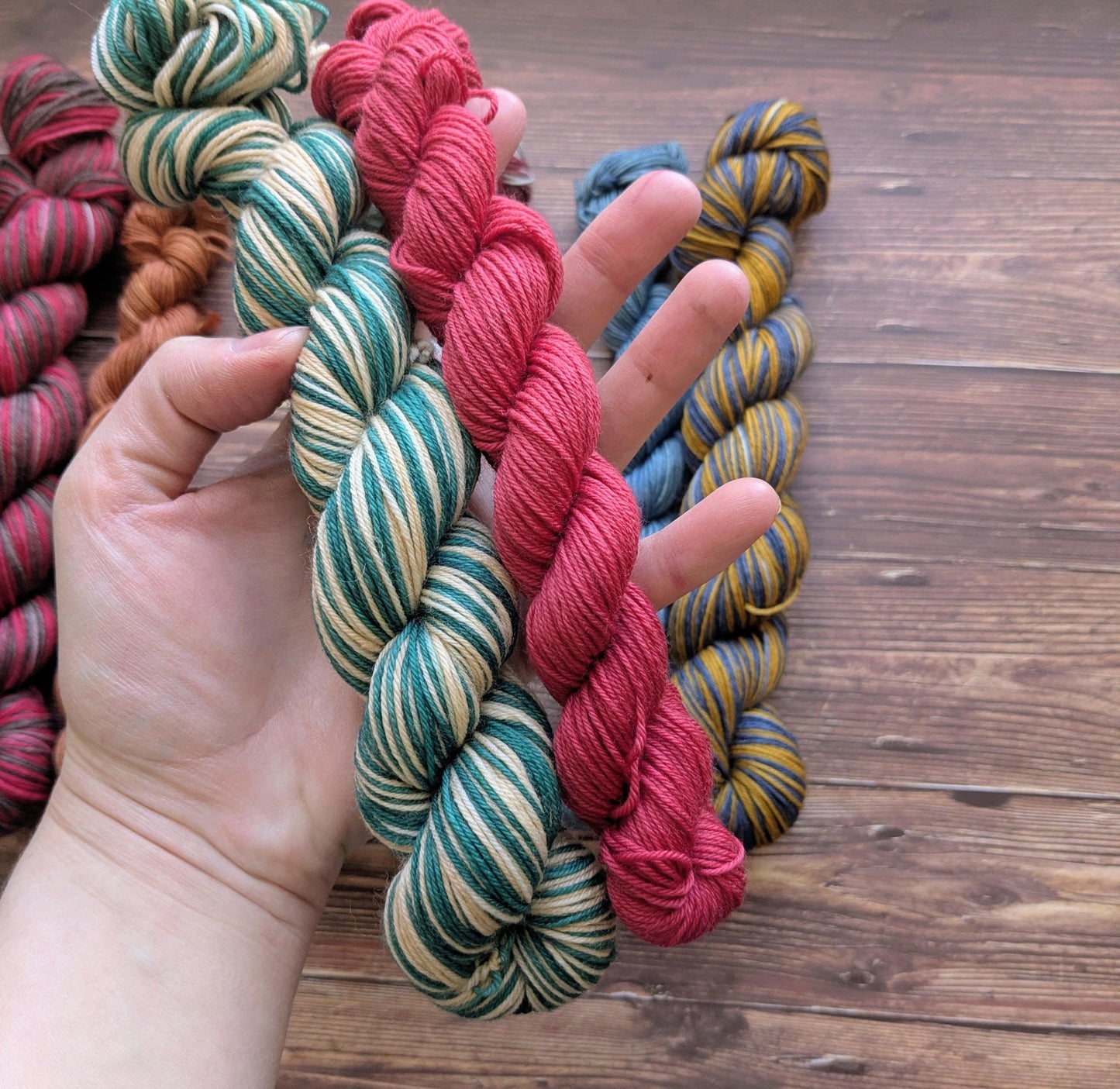 Kit laine autorayante chaussettes - Collection de Noel - Lyl Sock