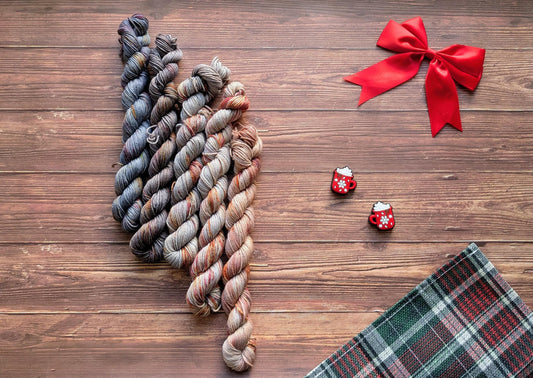 Kit minis 20 grs - Collection fade Gris d'automne - Lyl Sock - minis