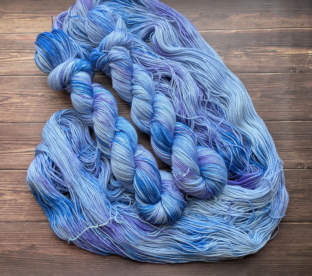 Echeveau Lyl Sock mérinos superwash nylon – Fingering – Coloris Delphinium