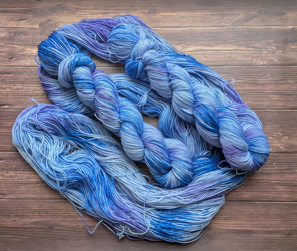 Echeveau Lyl Sock mérinos superwash nylon – Fingering – Coloris Delphinium