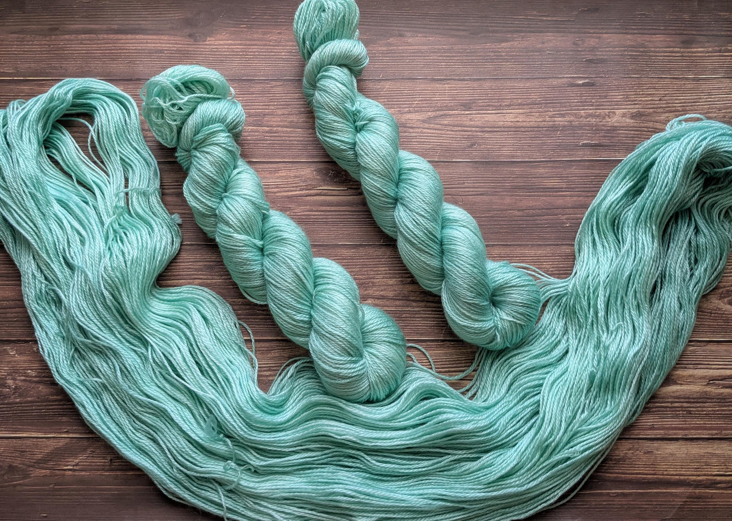 Echeveau Lyl Sunshine Tencel Merino – Fingering – Coloris Verre de Mer