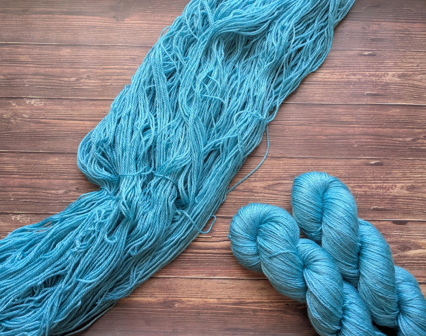 Echeveau Lyl Sunshine Tencel Merino – Fingering – Coloris Aqua