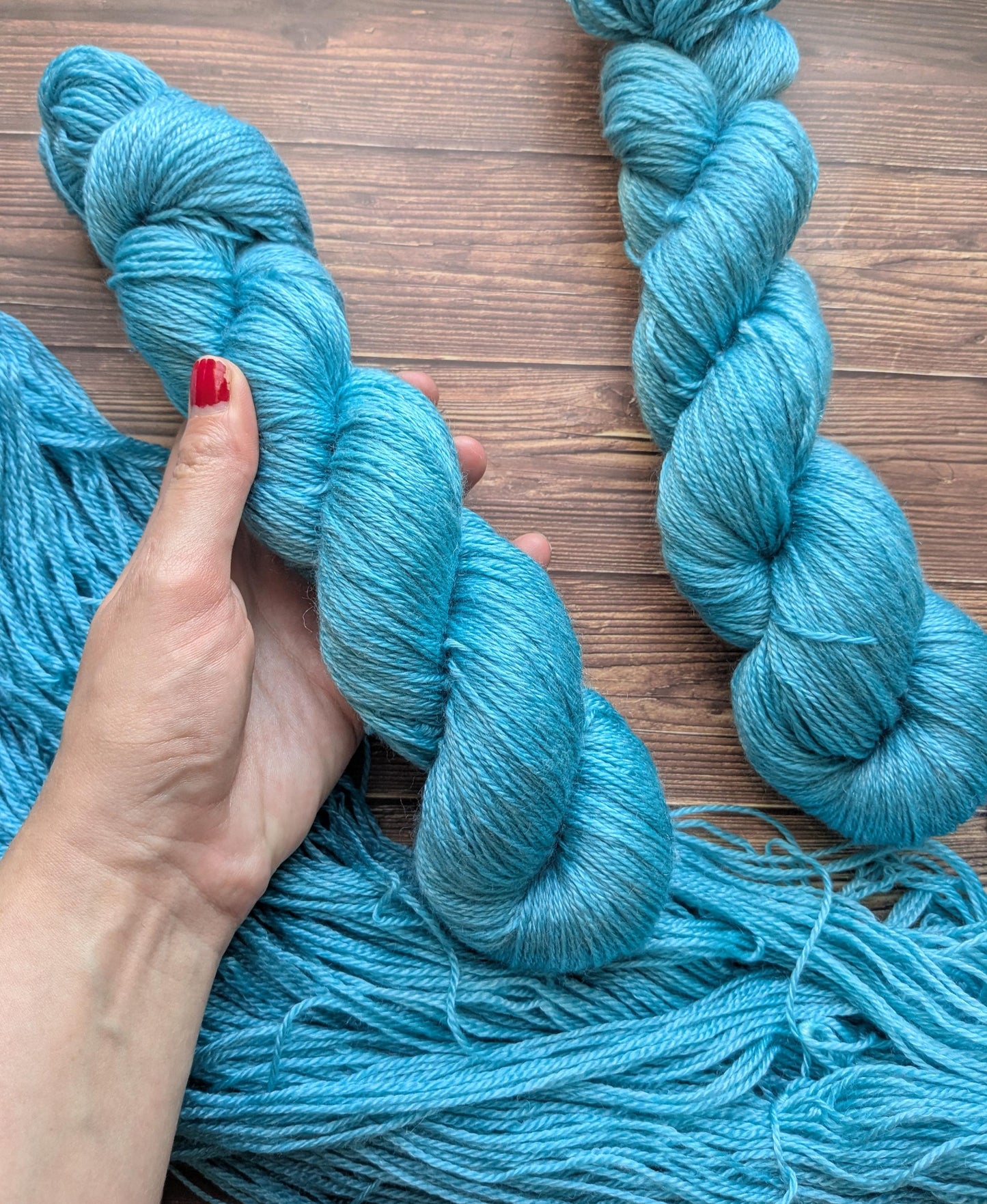 Echeveau Lyl Sunshine Tencel Merino – Fingering – Coloris Aqua