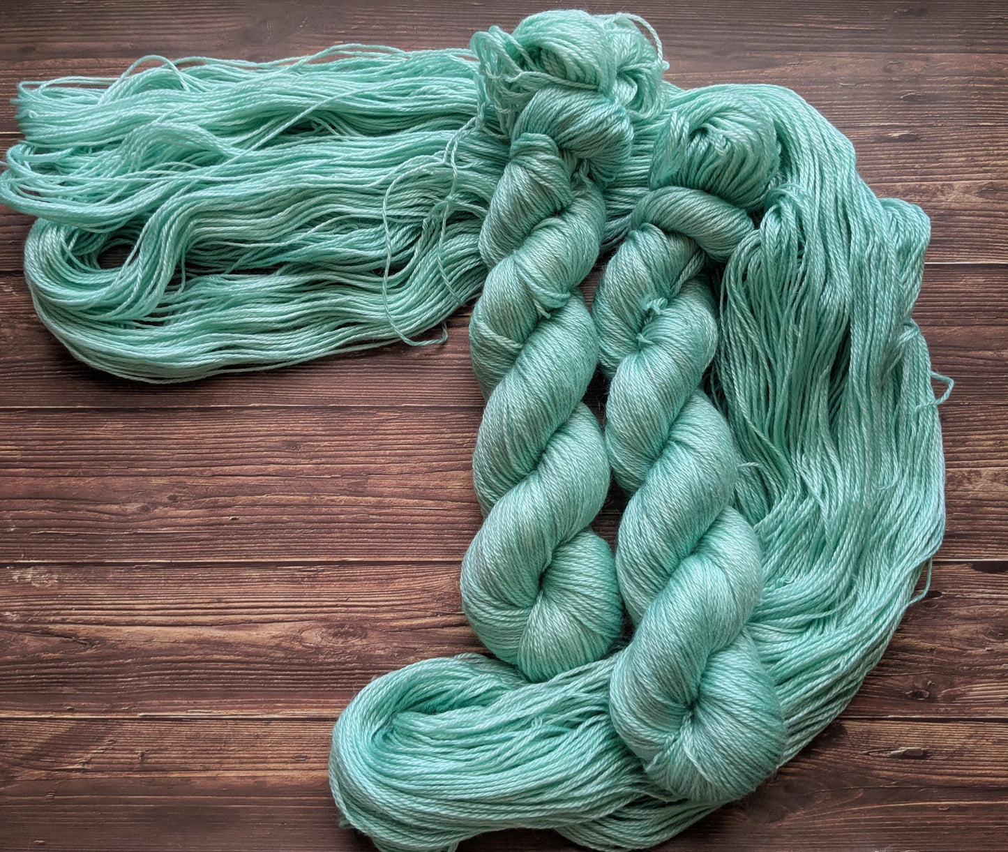 Echeveau Lyl Sunshine Tencel Merino – Fingering – Coloris Verre de Mer
