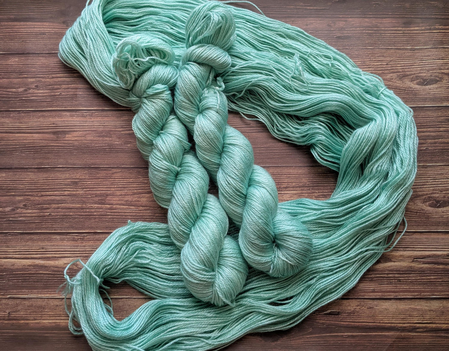 Echeveau Lyl Sunshine Tencel Merino – Fingering – Coloris Verre de Mer