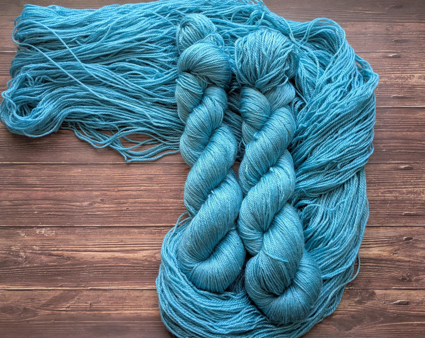 Echeveau Lyl Sunshine Tencel Merino – Fingering – Coloris Aqua