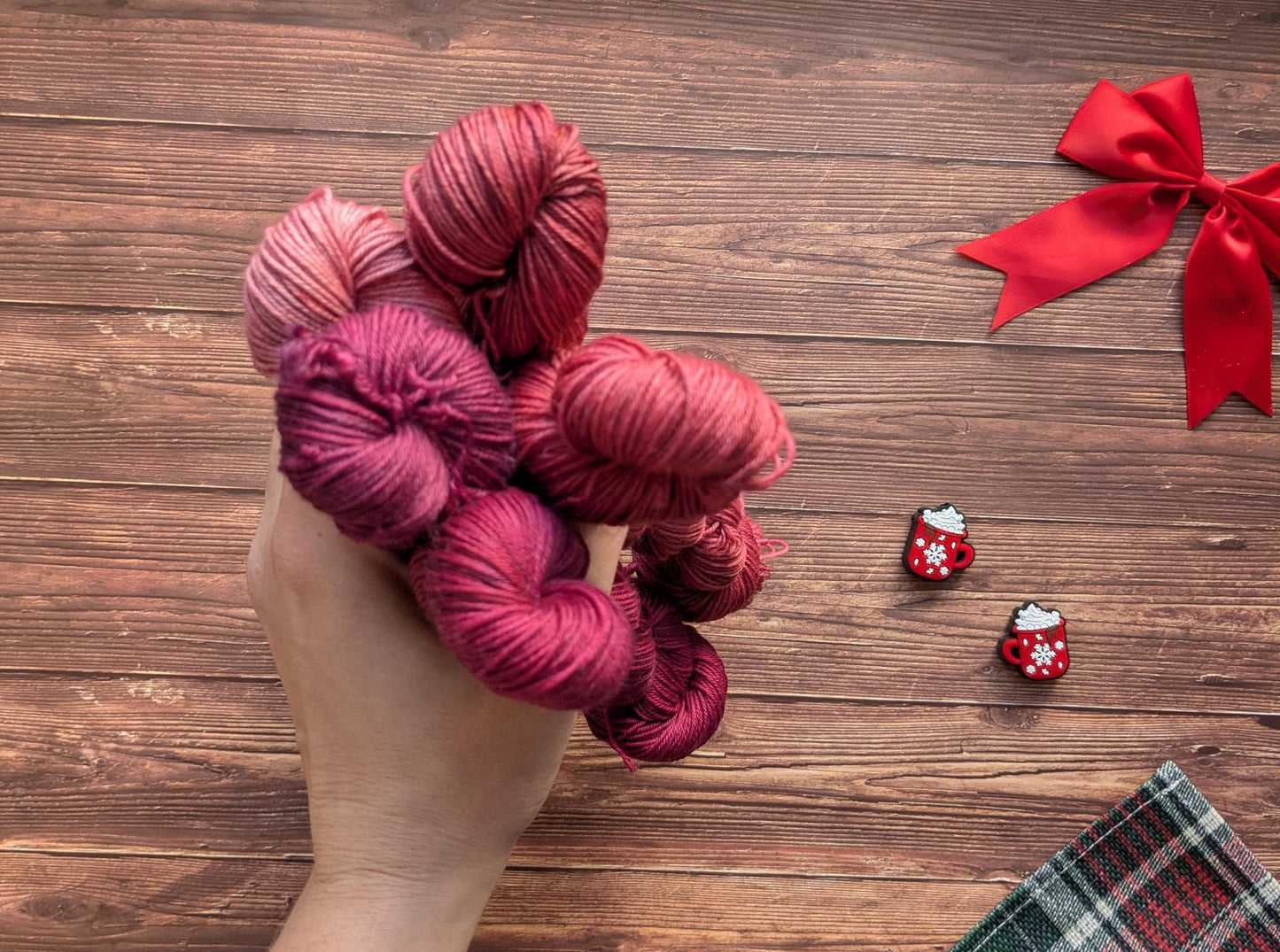 Kit écheveau 50 grs - Collection fade Fleuri - Lyl Sock - minis