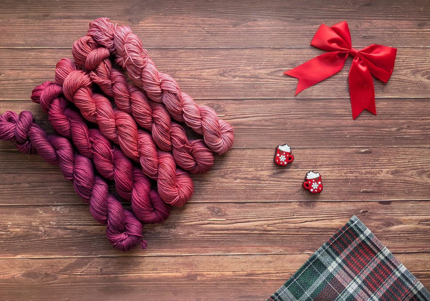 Kit écheveau 50 grs - Collection fade Fleuri - Lyl Sock - minis